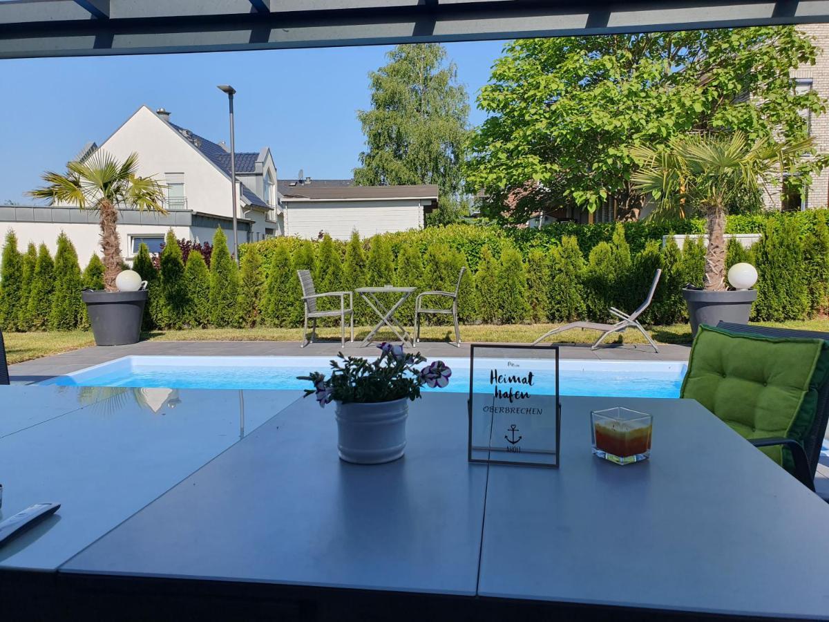 Grosszuegige Unterkunft Mit Terrasse Oberbrechen Exterior photo